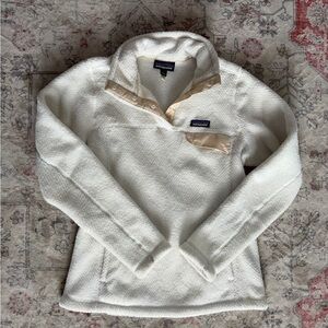 🤍 Patagonia • Women's Cream Snap-T Fleece Pullover